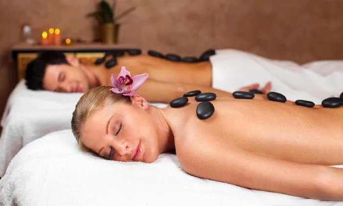 90-Minute Couples Massage Treat at Bel Amour Spa