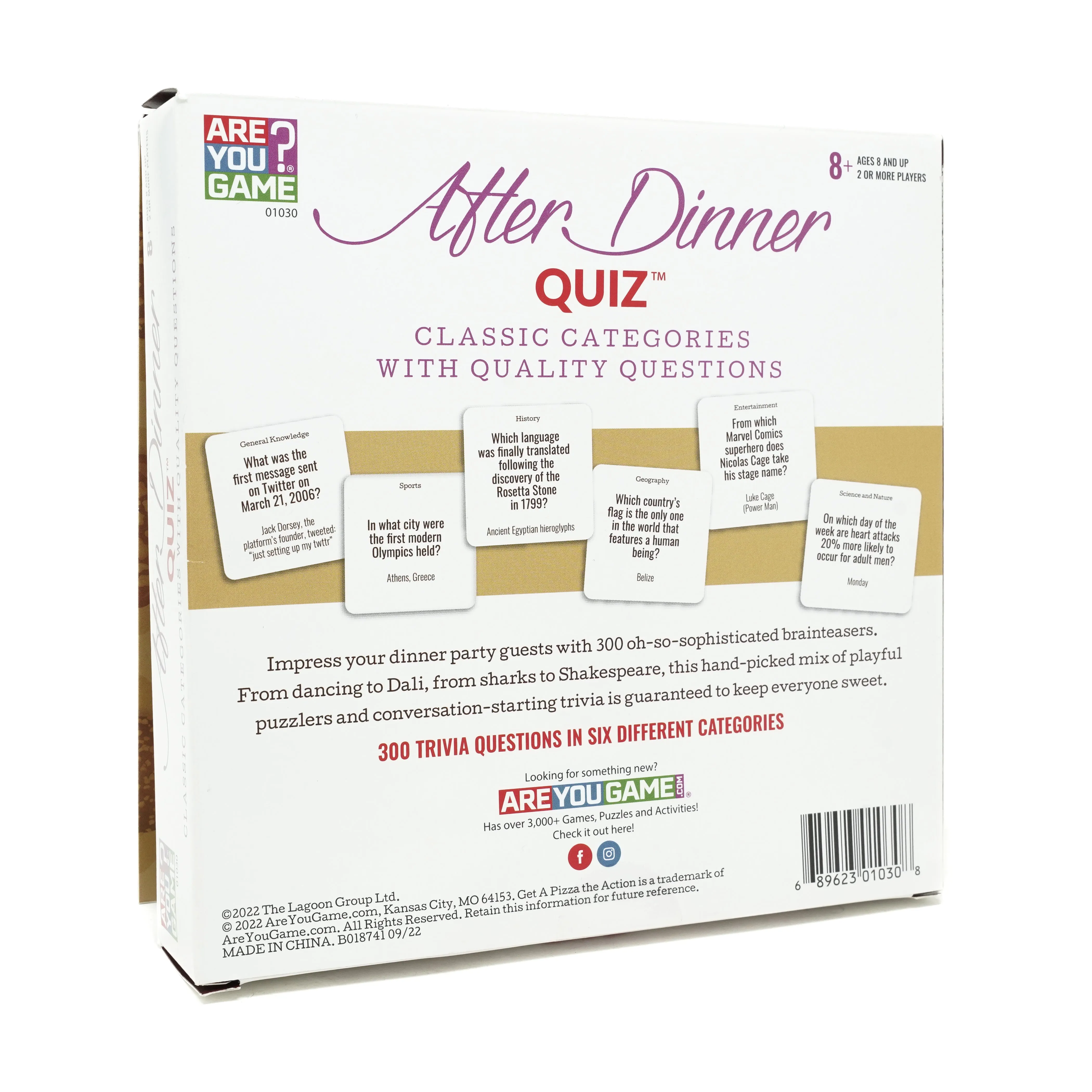 After Dinner Quiz