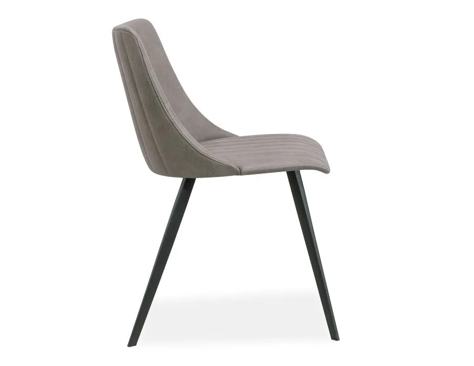 Andorra Dining Chair Vintage Grey Seat