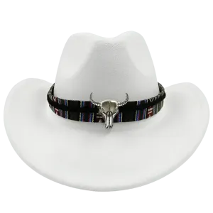 Cowboy hat  monochrome felt  Men and Women