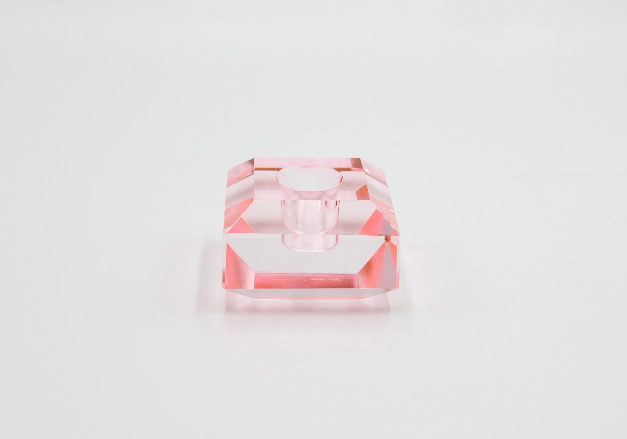Crystal Cube Candle Holder