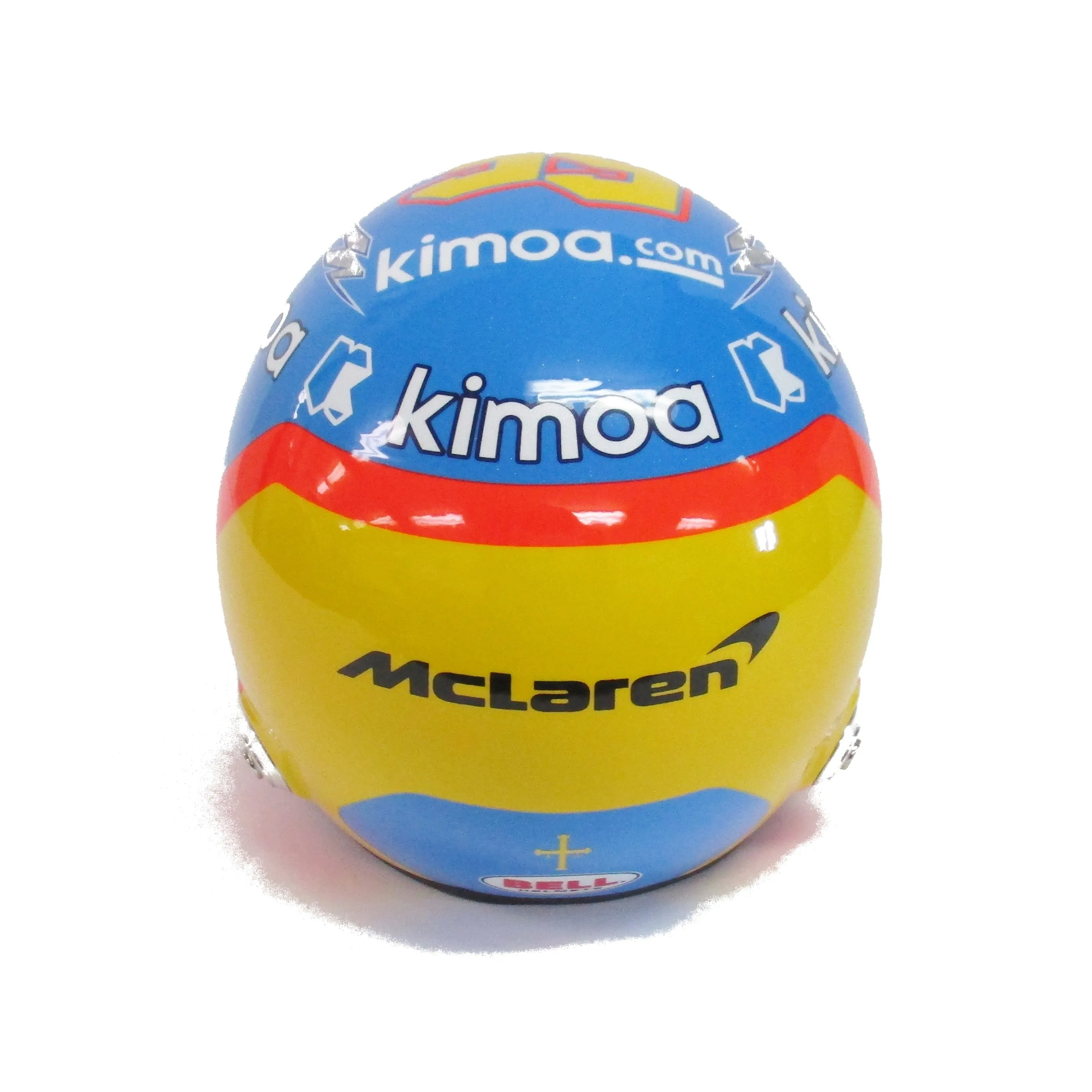 Fernando Alonso McLaren 1:2 Scale Mini Helmet