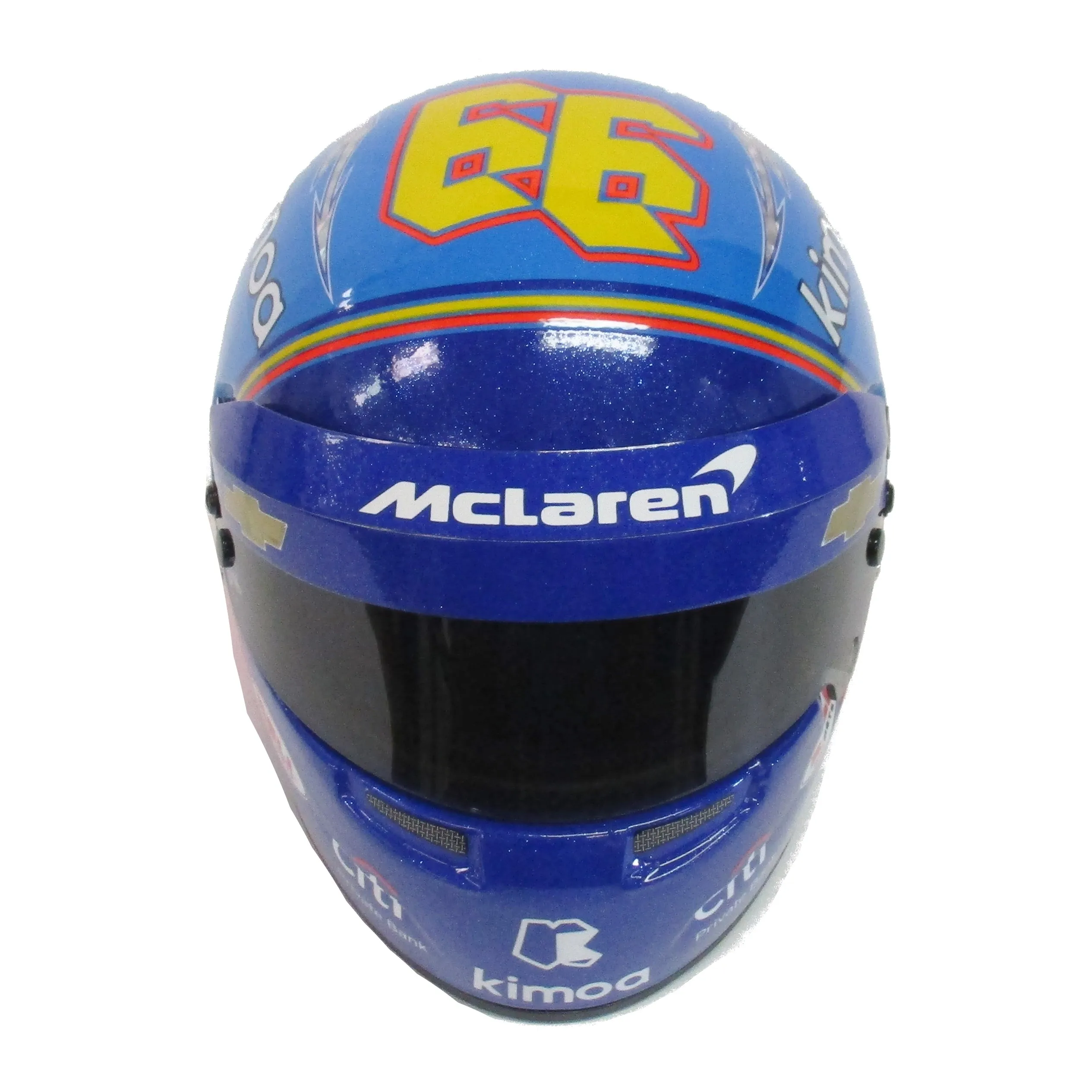 Fernando Alonso McLaren 1:2 Scale Mini Helmet