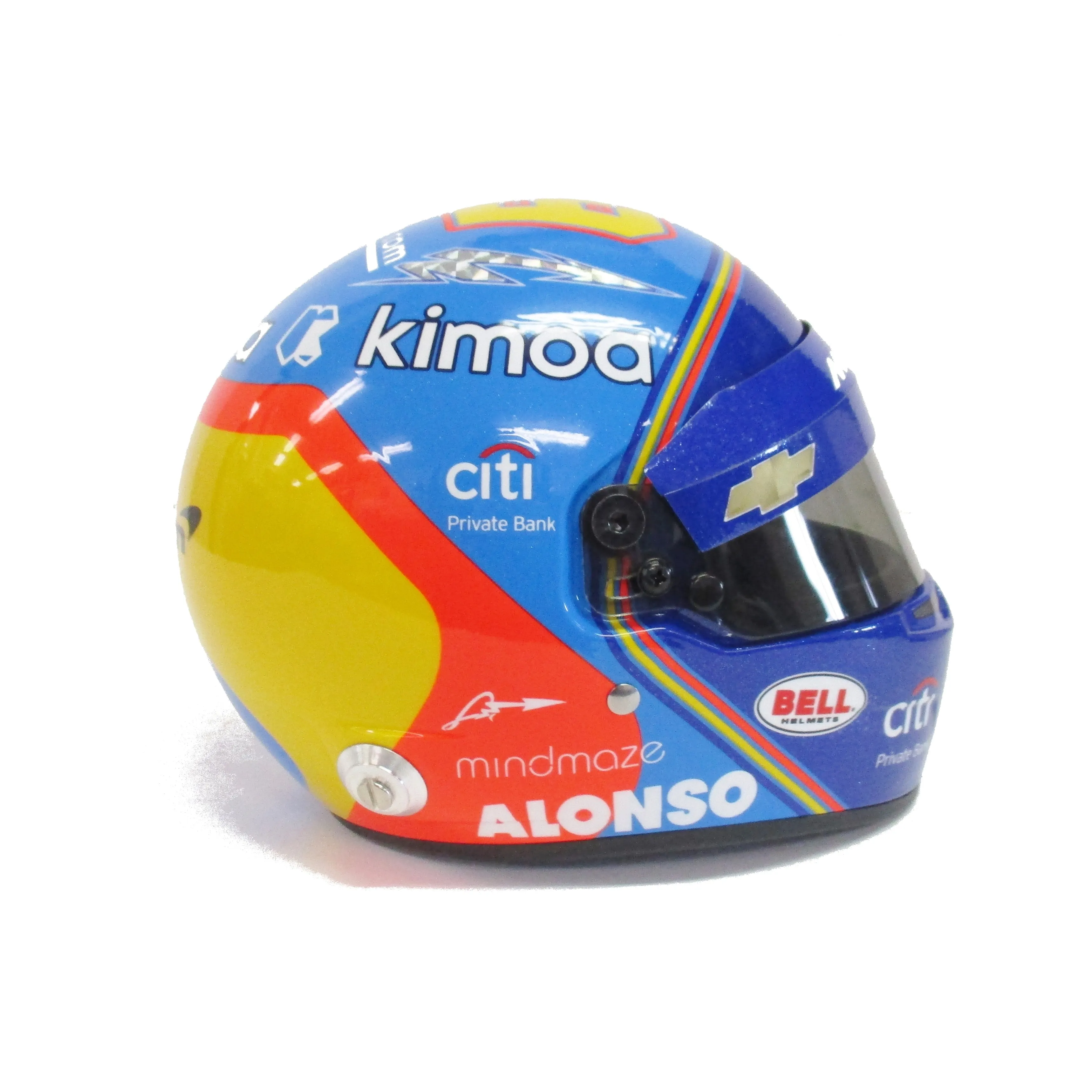 Fernando Alonso McLaren 1:2 Scale Mini Helmet