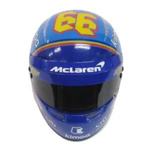 Fernando Alonso McLaren 1:2 Scale Mini Helmet