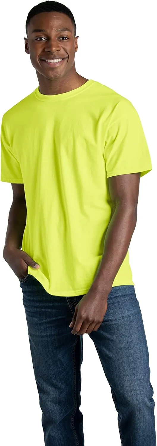 Fruit of the Loom Men's Eversoft Cotton T Shirts, Breathable & Moisture Wicking with Odor Control, Sizes S-4x