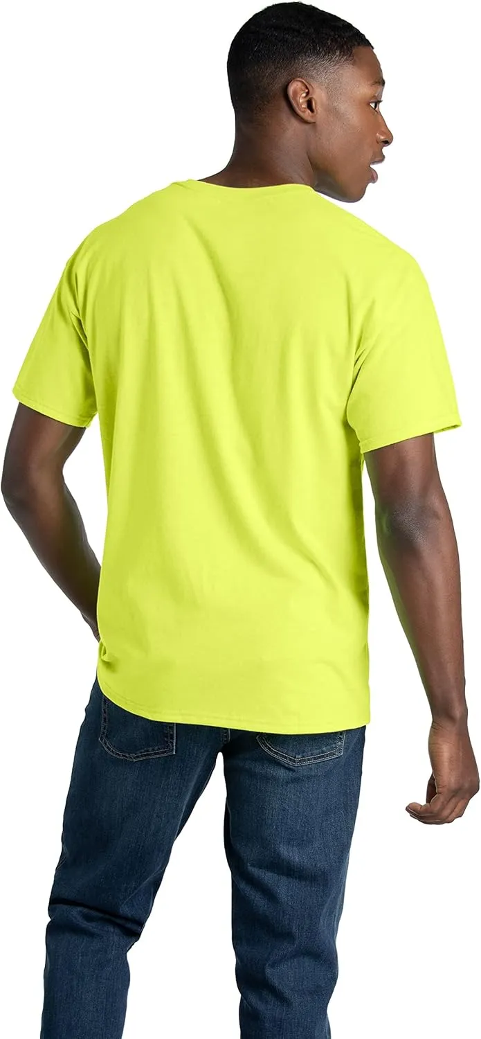 Fruit of the Loom Men's Eversoft Cotton T Shirts, Breathable & Moisture Wicking with Odor Control, Sizes S-4x