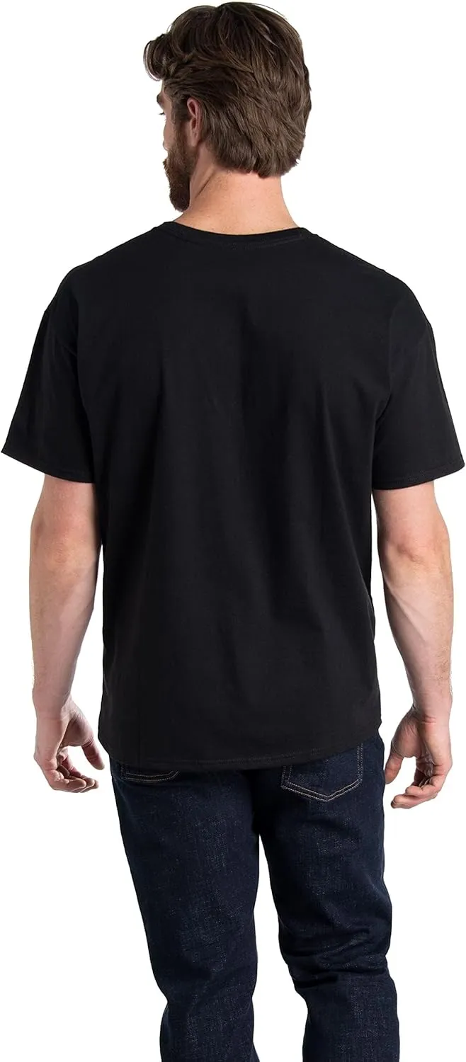 Fruit of the Loom Men's Eversoft Cotton T Shirts, Breathable & Moisture Wicking with Odor Control, Sizes S-4x