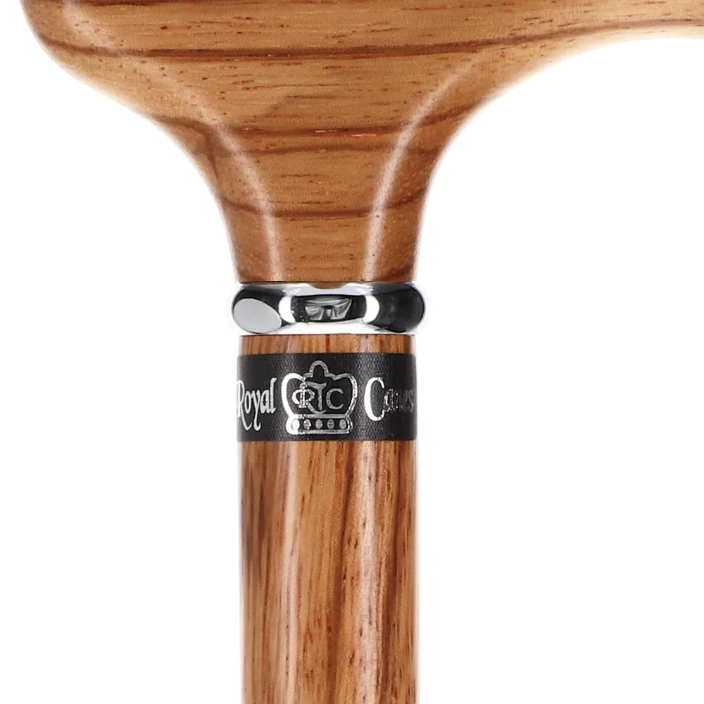 Genuine Rosewood Derby Cane: Luxuriously Rich & Exotic Wood