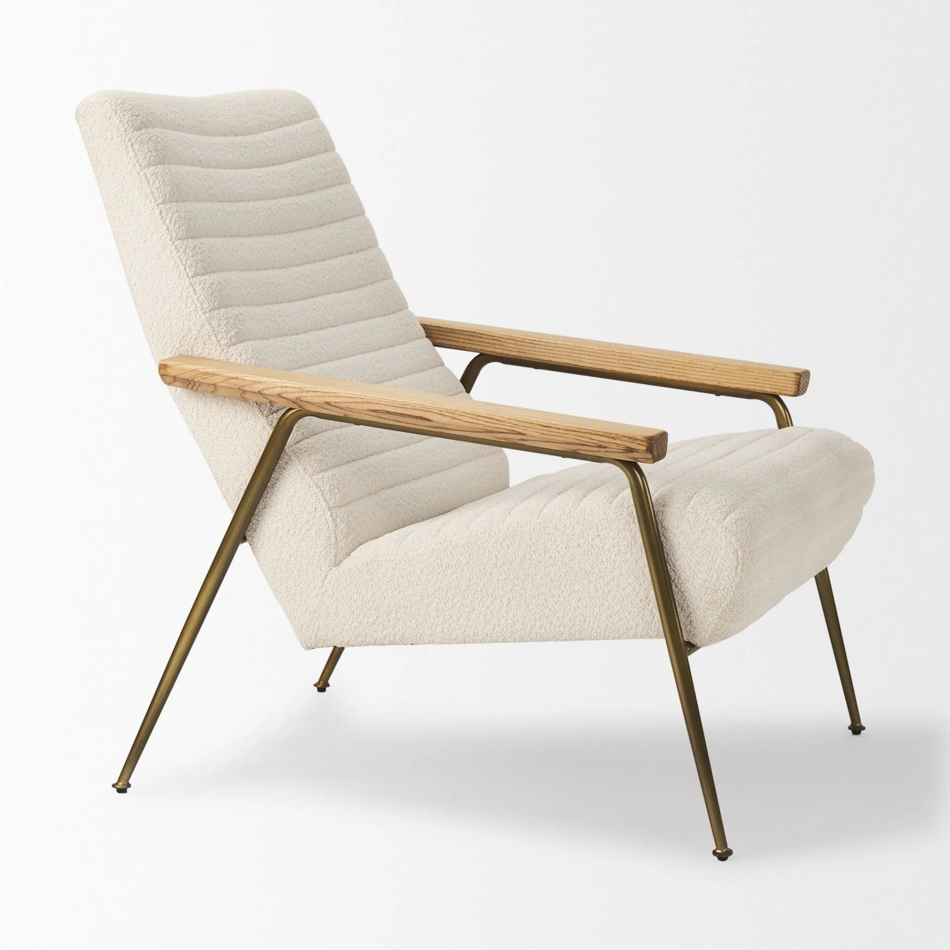 Grosjean Armchair | Cream Boucle