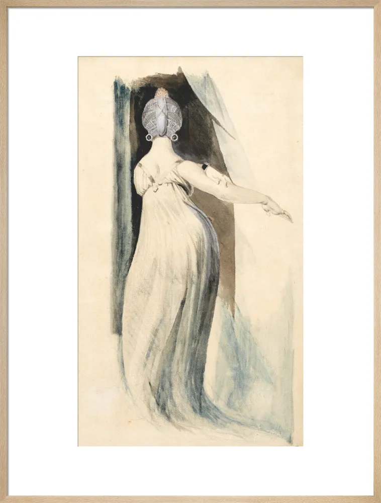 Henry Fuseli, Standing woman seen from the back