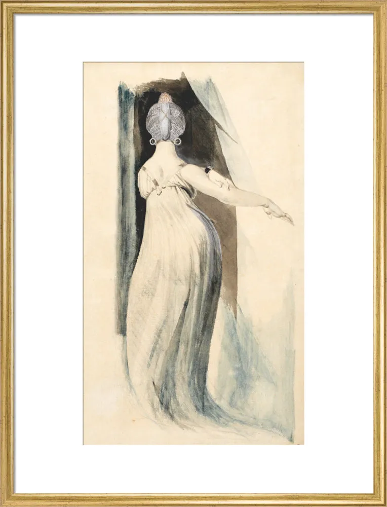 Henry Fuseli, Standing woman seen from the back
