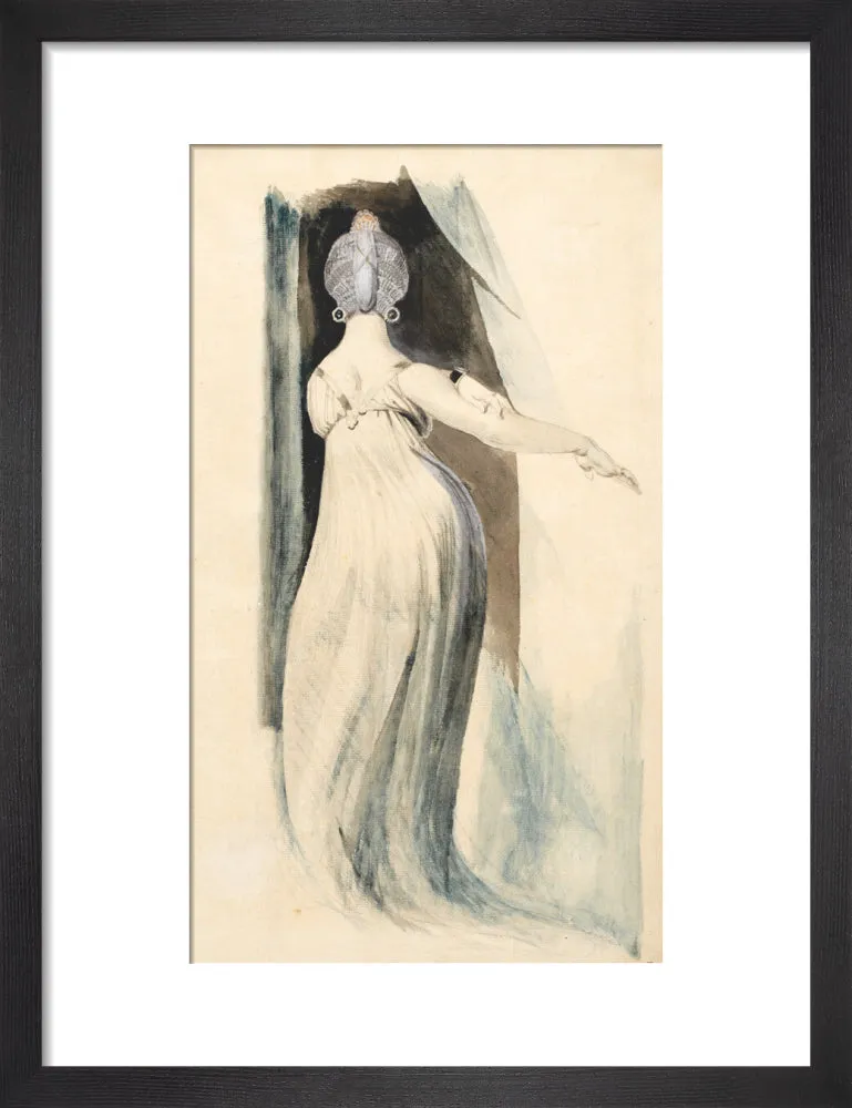 Henry Fuseli, Standing woman seen from the back