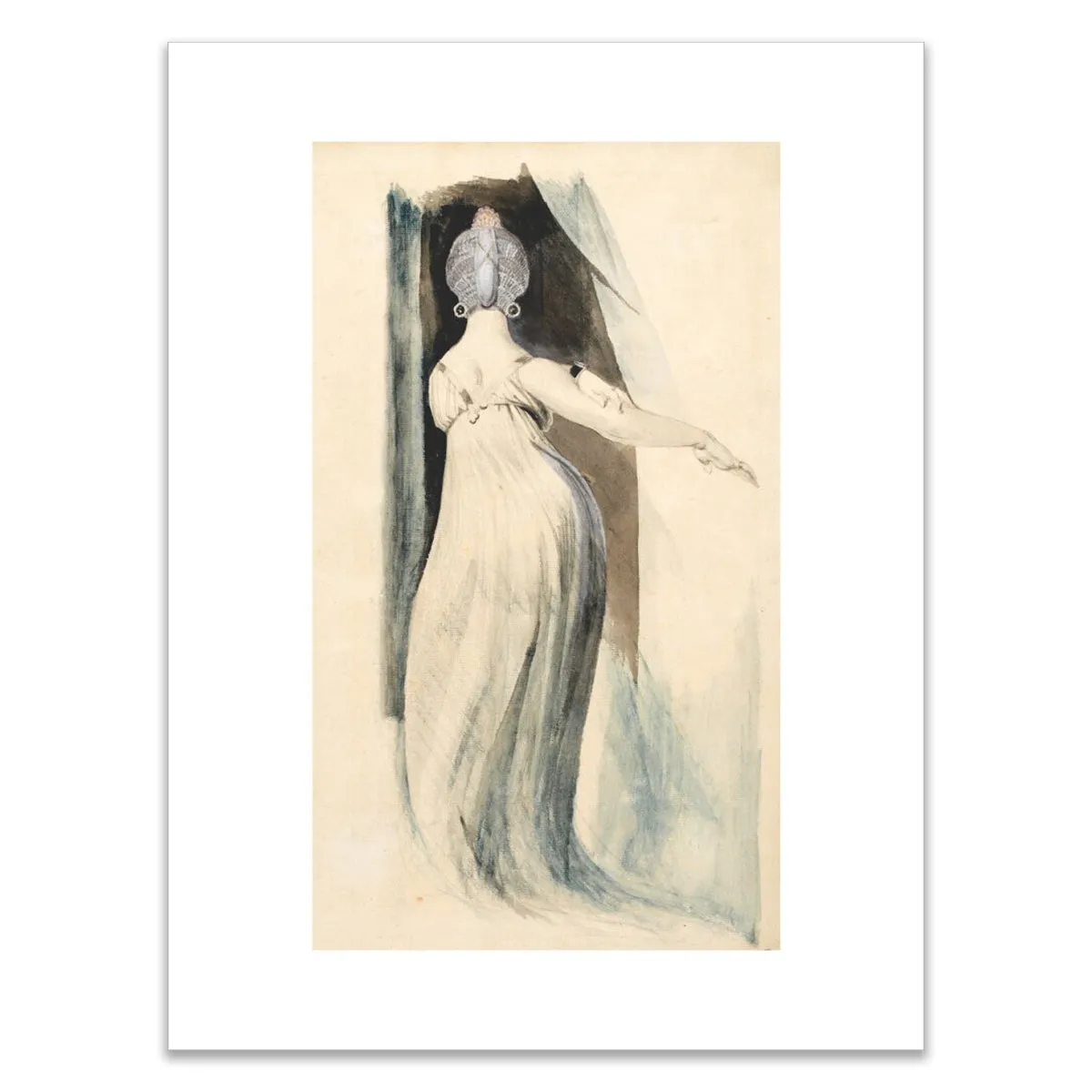 Henry Fuseli, Standing woman seen from the back