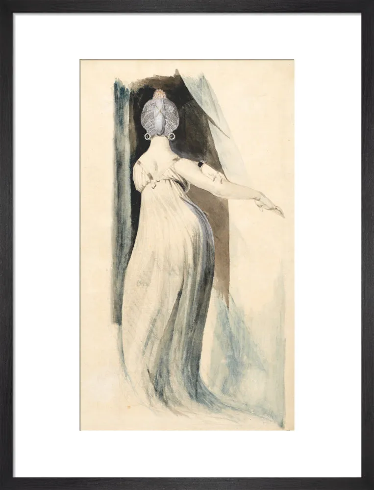 Henry Fuseli, Standing woman seen from the back
