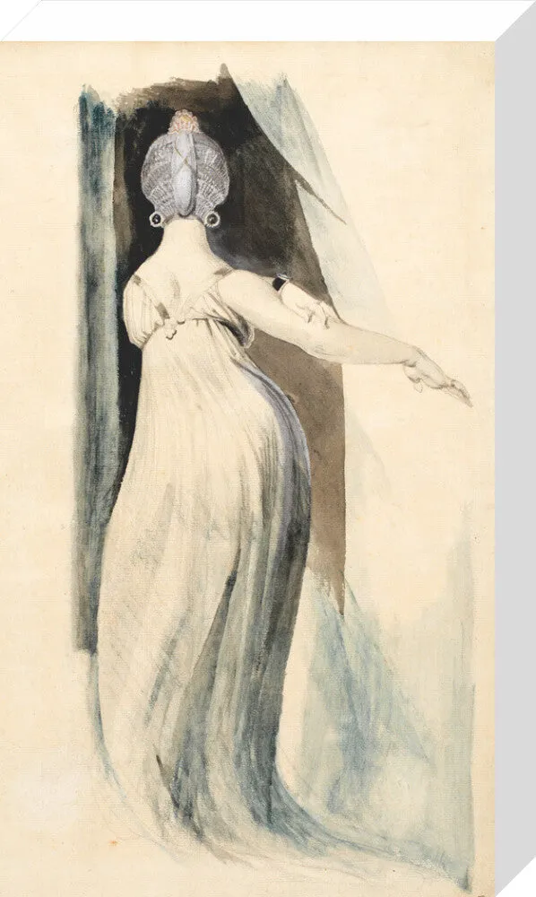Henry Fuseli, Standing woman seen from the back
