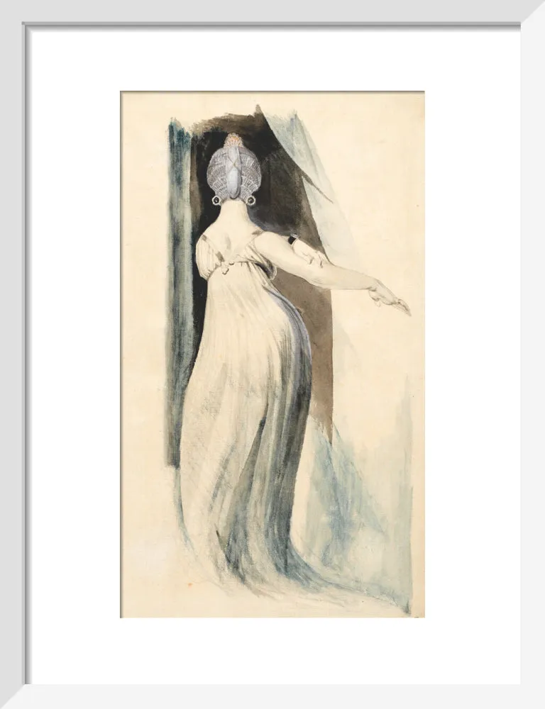 Henry Fuseli, Standing woman seen from the back