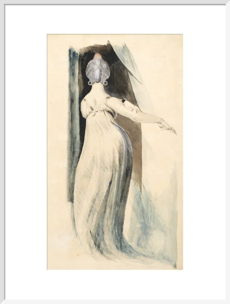Henry Fuseli, Standing woman seen from the back