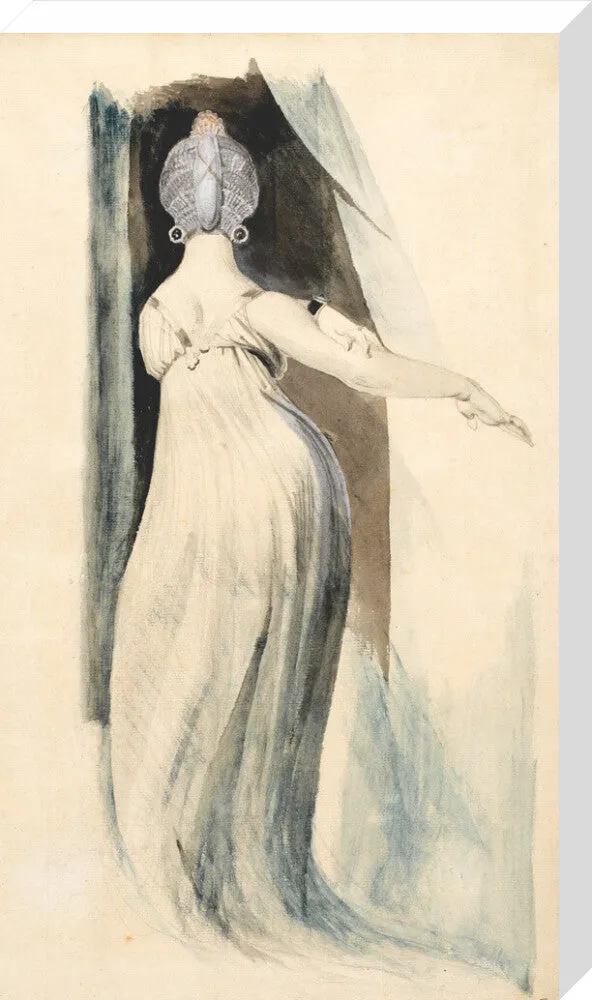 Henry Fuseli, Standing woman seen from the back