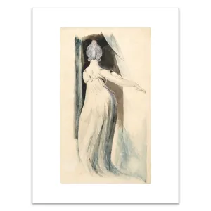 Henry Fuseli, Standing woman seen from the back