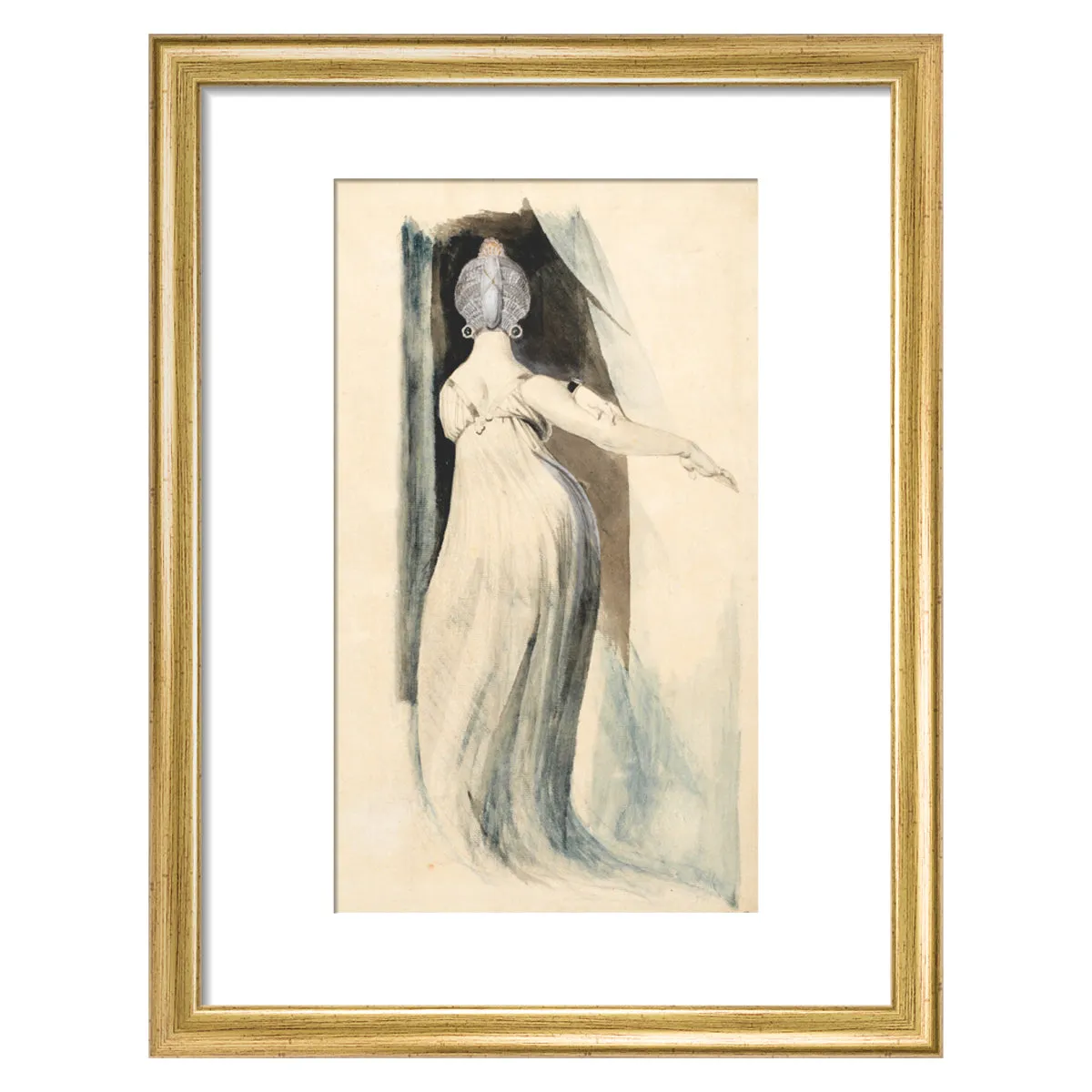 Henry Fuseli, Standing woman seen from the back