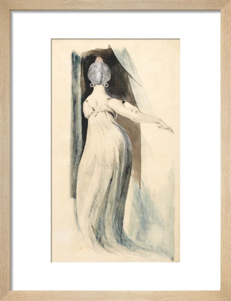 Henry Fuseli, Standing woman seen from the back