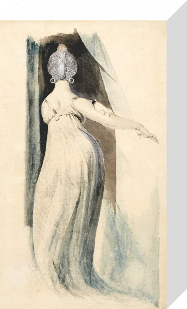 Henry Fuseli, Standing woman seen from the back