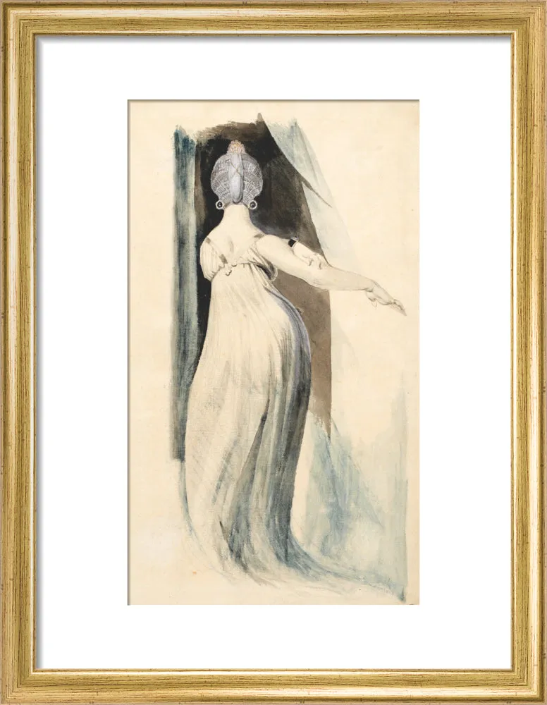 Henry Fuseli, Standing woman seen from the back