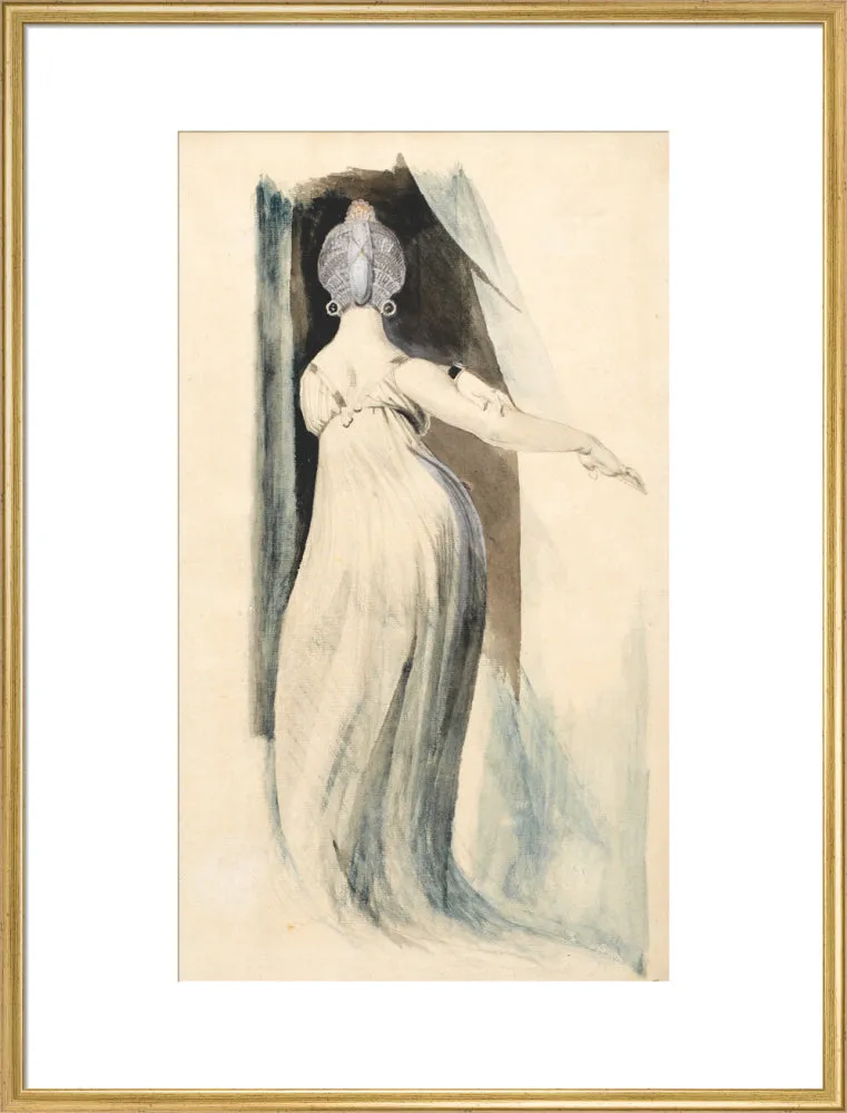 Henry Fuseli, Standing woman seen from the back