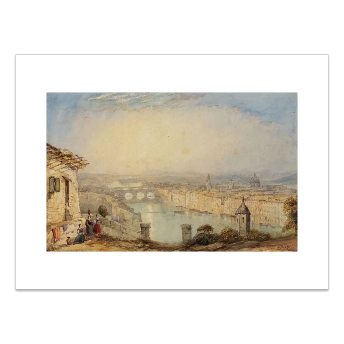 James Baker, View of Florence