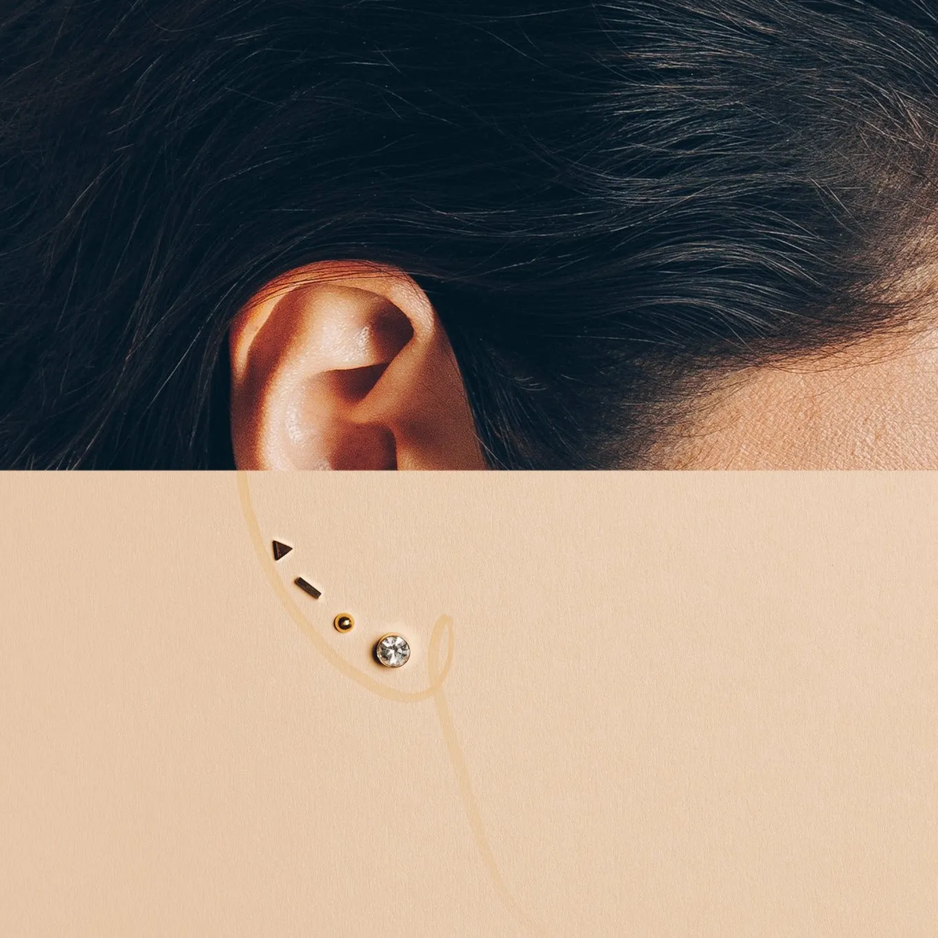 Kyra Stud Earrings