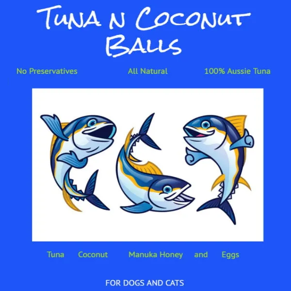 L'Barkery Tuna n Coconut Balls