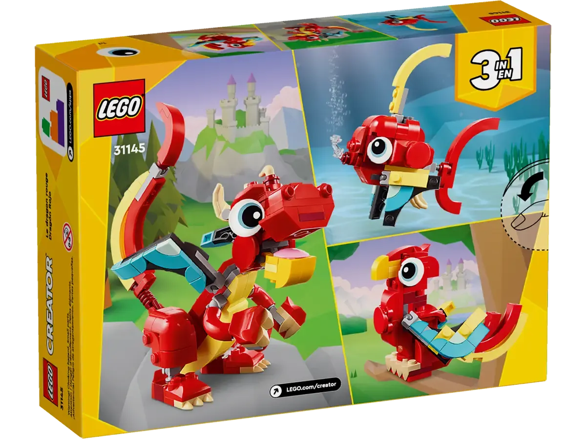 LEGO 31145: Creator 3-in-1: Red Dragon