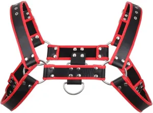 Men's Faux Leather Body Chest Harness Belt Shoulder Cage Belt Party Costume