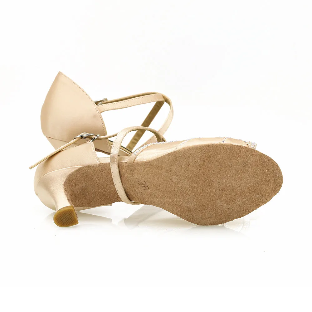 Monroe - 2.5" Latin Bridal Dance Heels