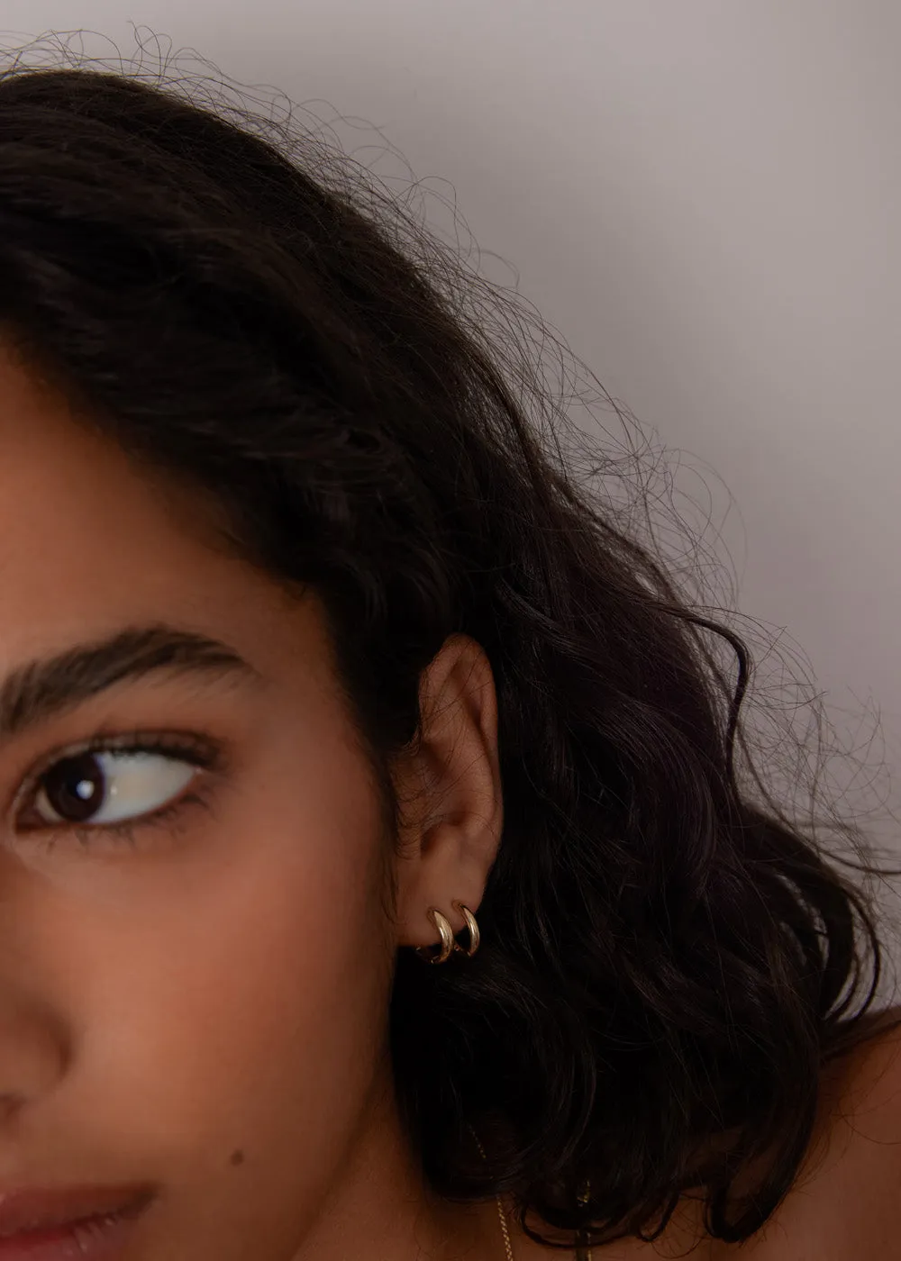 Petite & Classic Huggie Earring Stack
