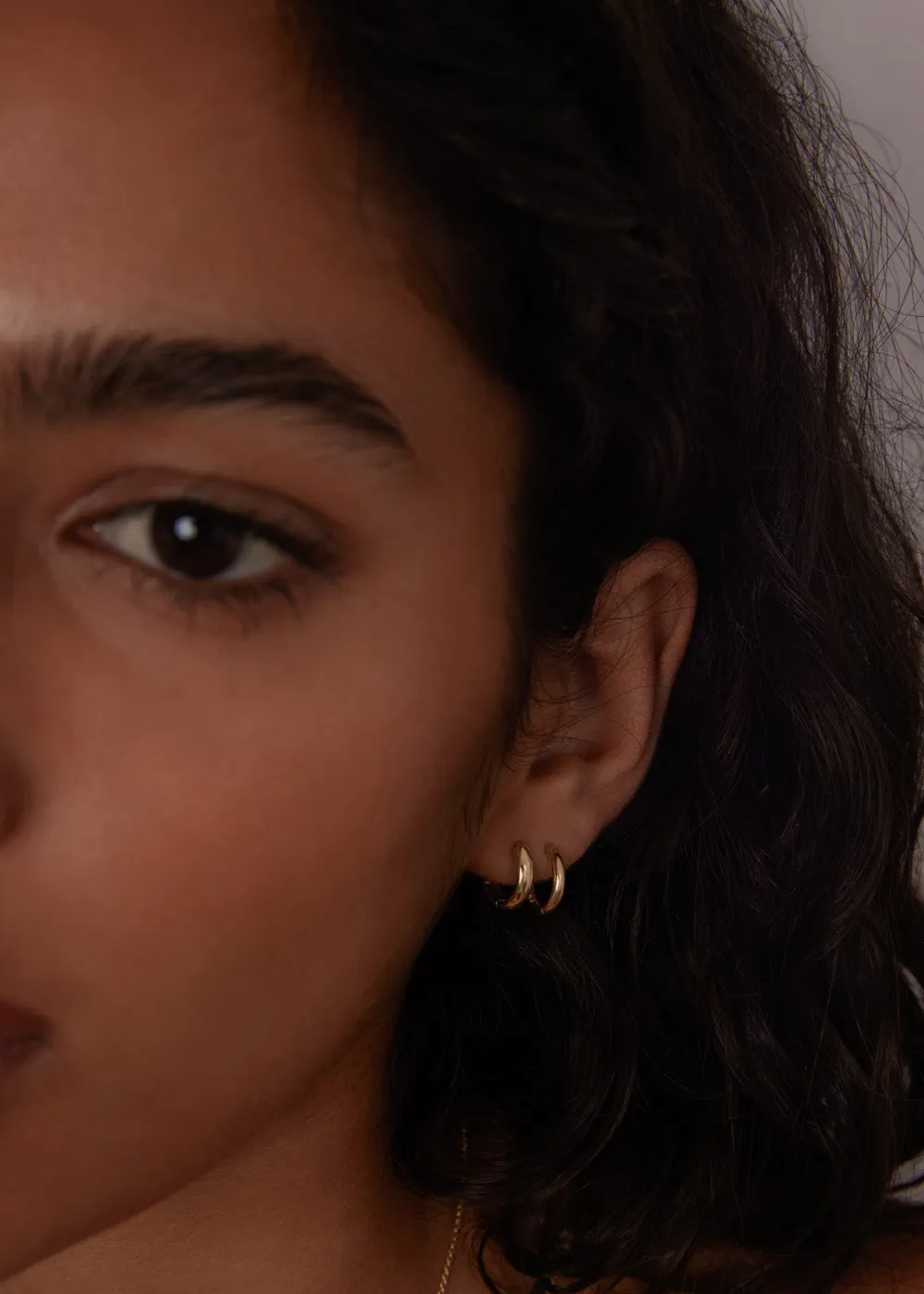 Petite & Classic Huggie Earring Stack