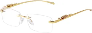 SDINM Rimless Sunglasses for Men Women Fashion Small Narrow Rectangle Sun Glasses Shades 90s Eyewear