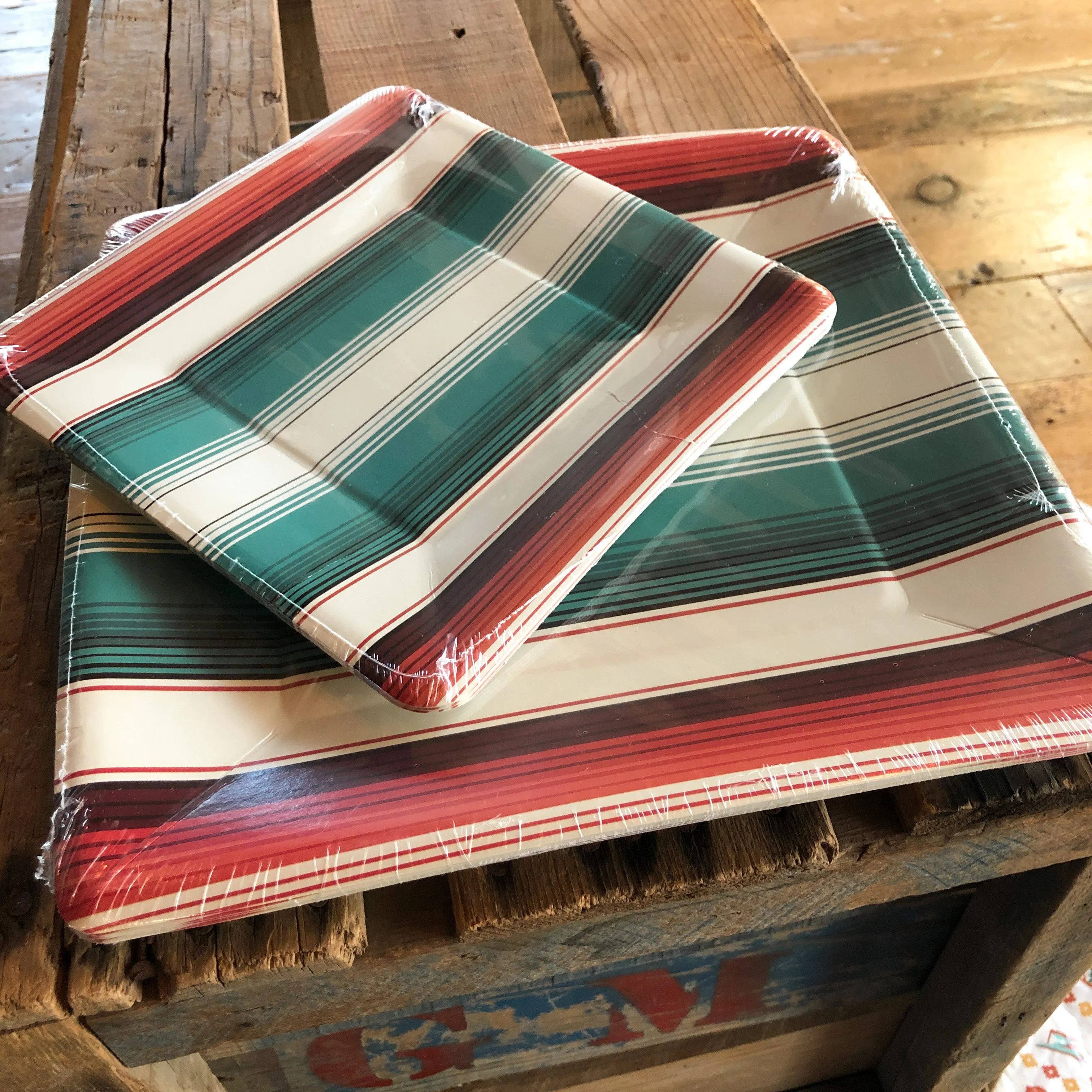 Serape Plates (Final Sale)