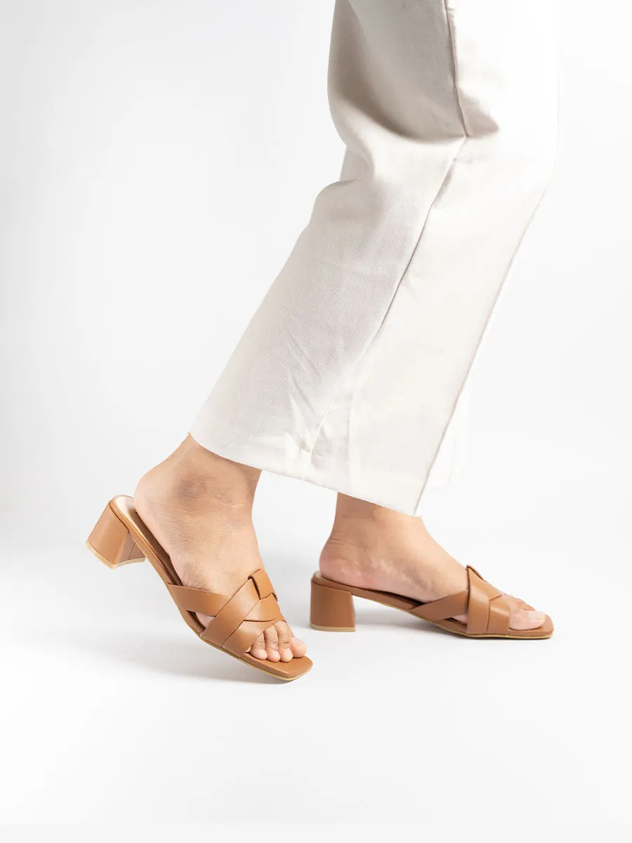 Skyla Heel Mules